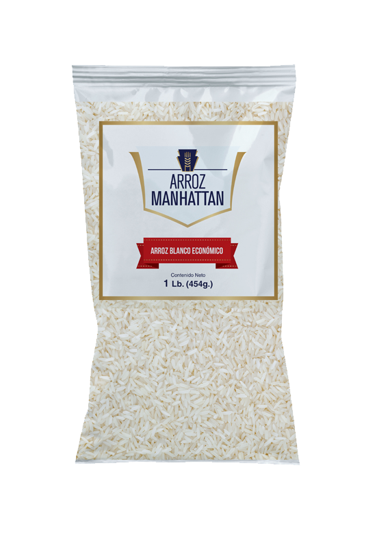 Arroz Manhattan blanco econó. - 1 Lb.